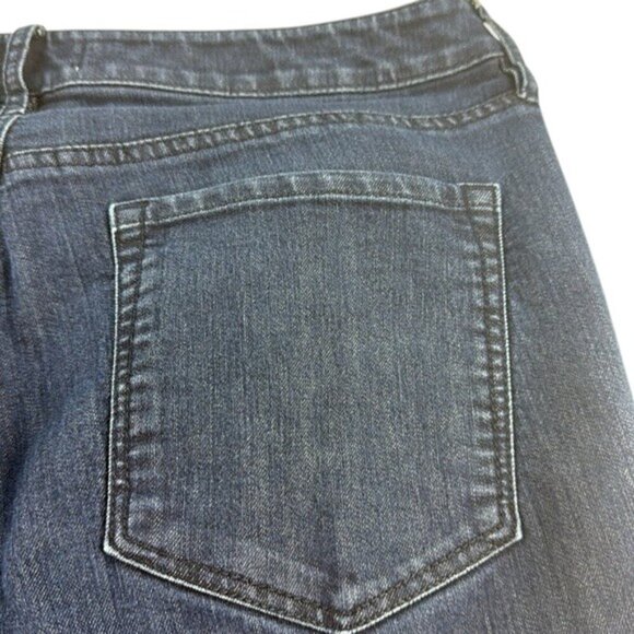 Loft Curvy Kick Crop Jeans High Rise Women’s Size 32 | Excellent Condition - Picture 3 of 9